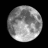 Moon age: 14 days, 16 hours, 55 minutes,100%