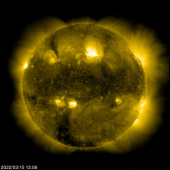 SOHO EIT 284 image of the sun